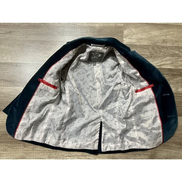 Appaman Seaport Blue Velour Mod Suit - Picture 11 of 12